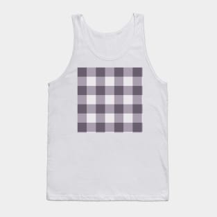 Gingham   by Suzy Hager        Cade Collection 15      Shades of Violet      Huge Tank Top